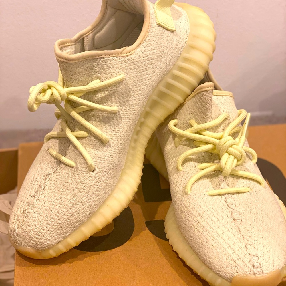 Yeezy Cream Yellow Sneakers